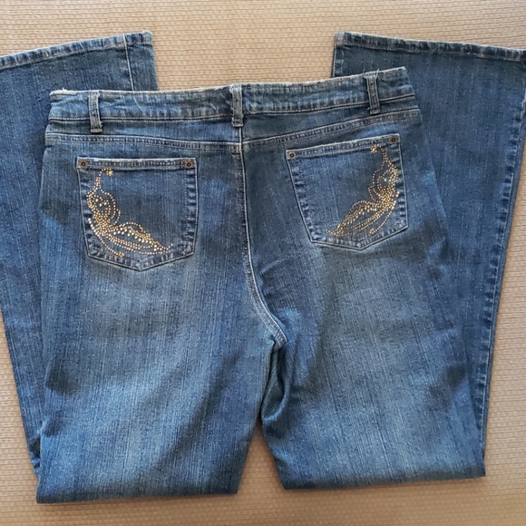 American Exchange jeans Size 15 stud accents 🦋 - Picture 4 of 15